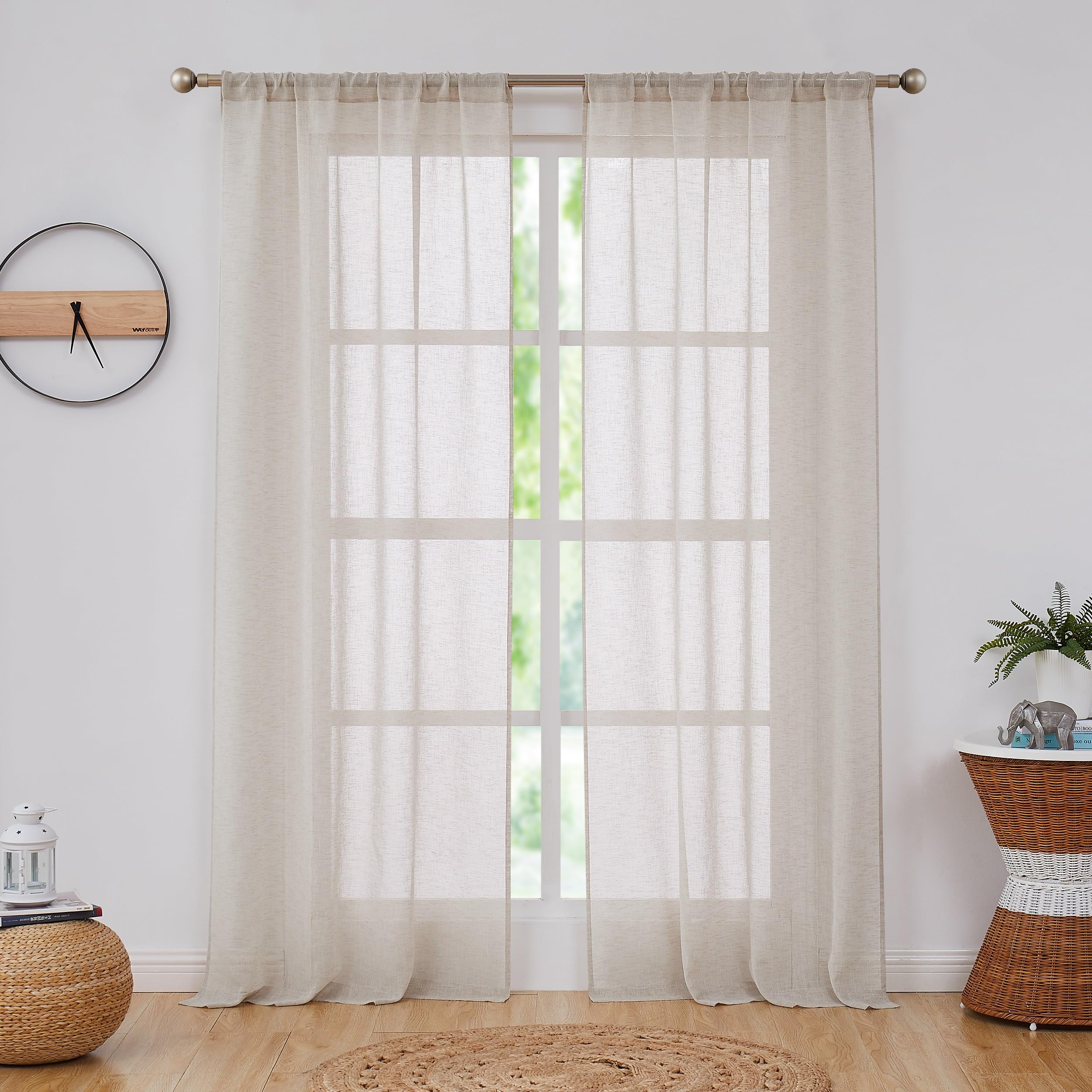 Soft Linen Sheer